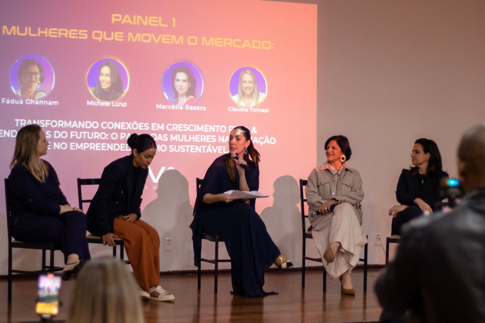 Painel de especialistas EventoriaPro